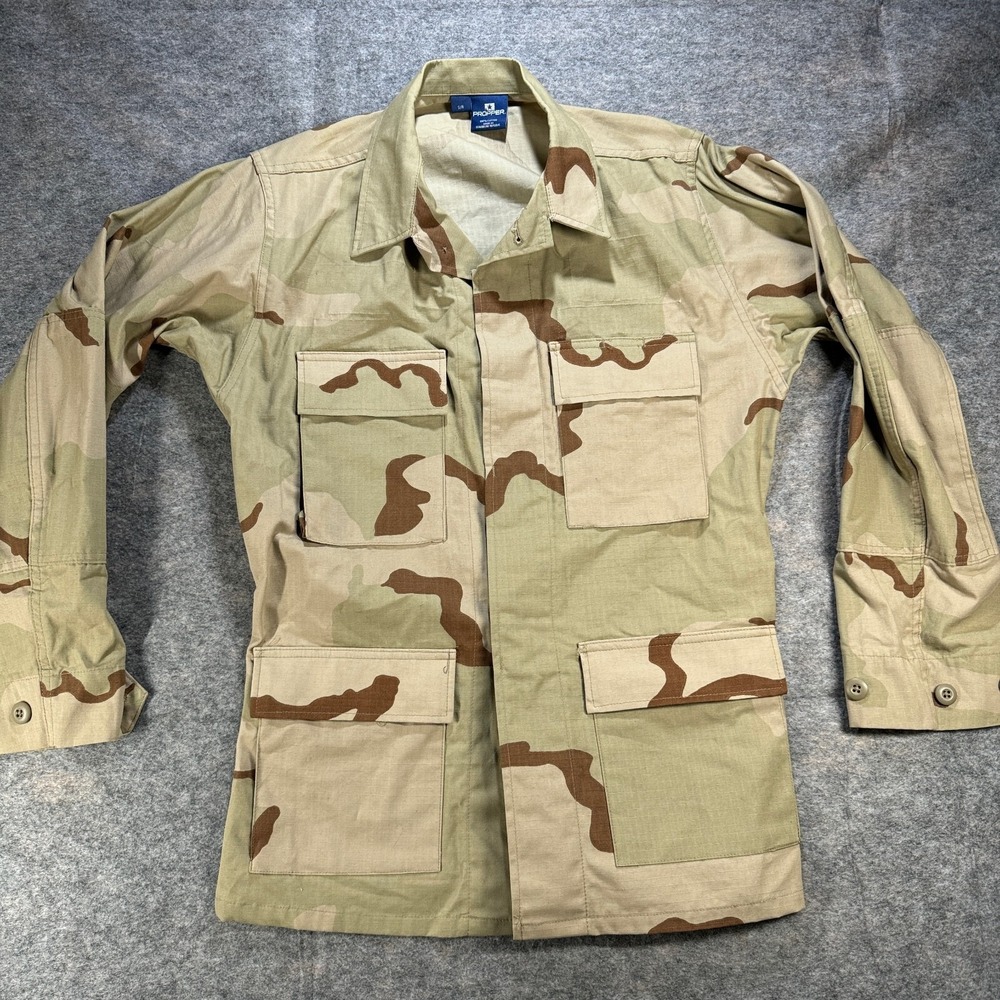 Propper Camo BDU Jacket Womens Small Desert Military Tactical Hunting Shirt Coat